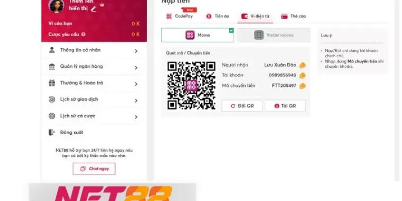 Cách Nạp Tiền Net88 Một Cách Nhanh Chóng và An Toàn